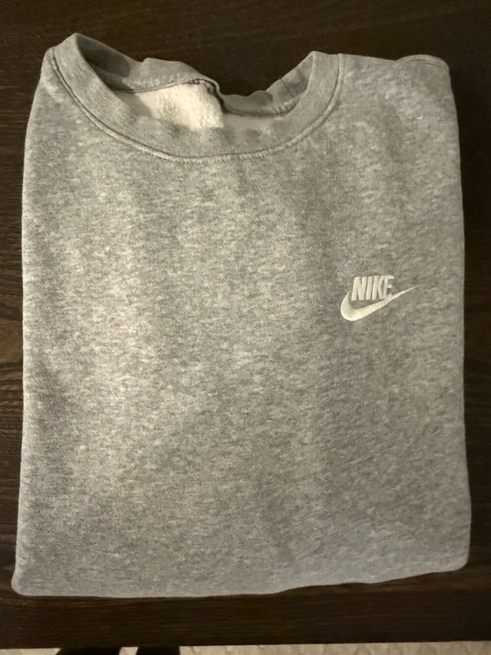 Nike Gray crew neck